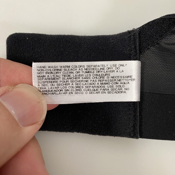 Wacoal Shape Revelation Bra Womens 38G Black Shallow Top Ultimate Lift T-Shirt - Picture 14 of 16